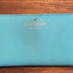 Kate Spade Cameron Street Stacy Continental Wallet - Atoll Blue